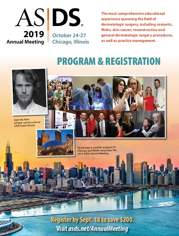 2019 ASDS Annual Meeting SpectruMed Inc.