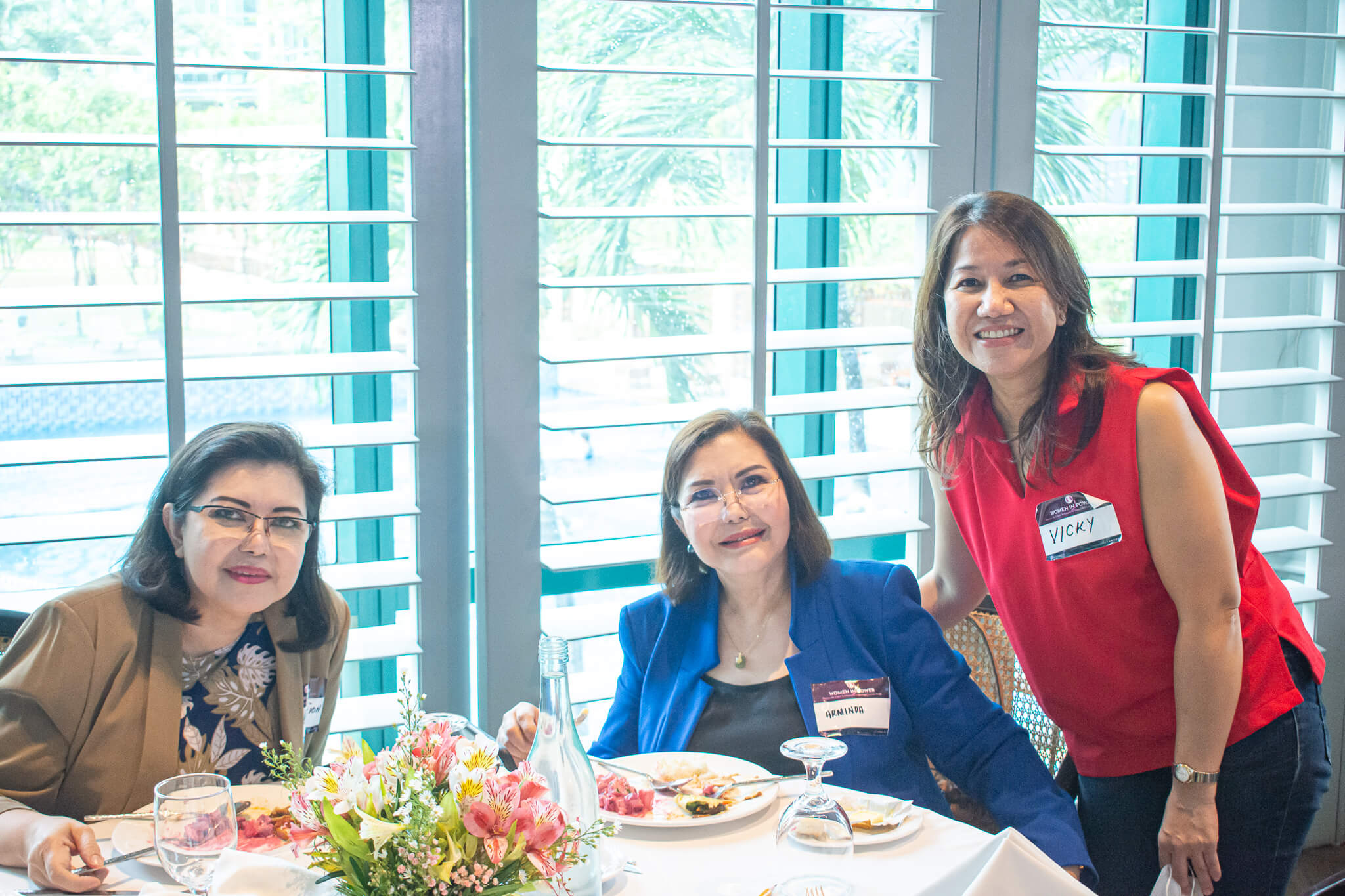 L-R: Dr. Bernadita Calayan-Brion, Dr. Arminda Calayan, & Dr. Marie Victoria Cruz-Javier