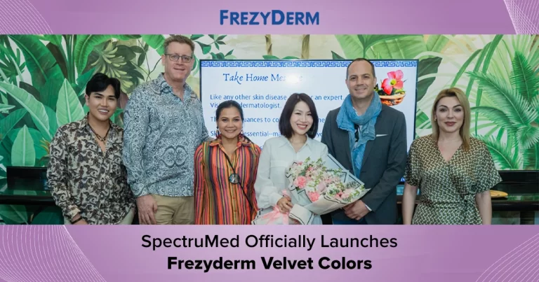 SpectruMed Officially Launches Frezyderm Velvet Colors in the Philippines